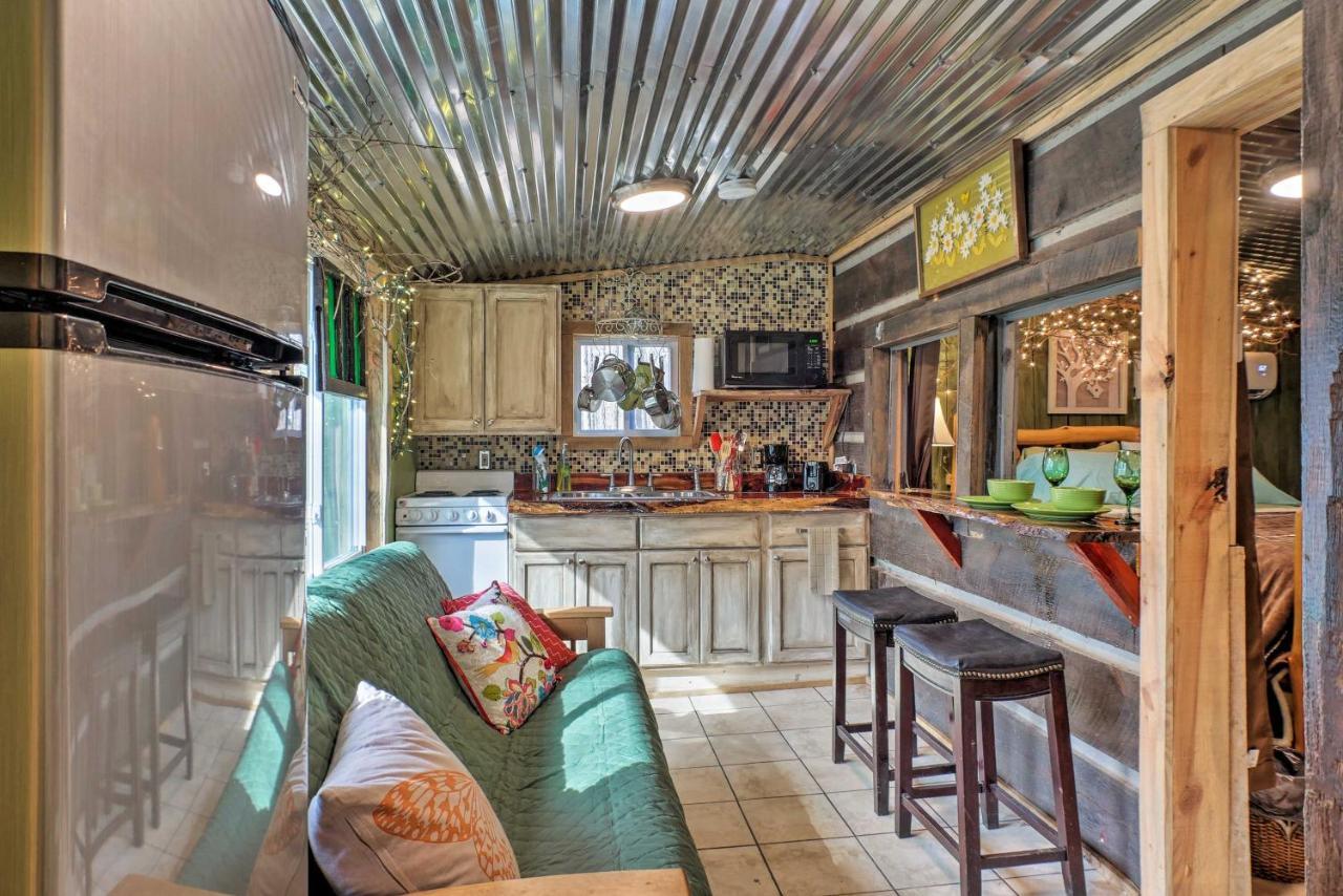 The Treehouse Cabin Creekside Home With Hot Tub! Summerville Exteriör bild