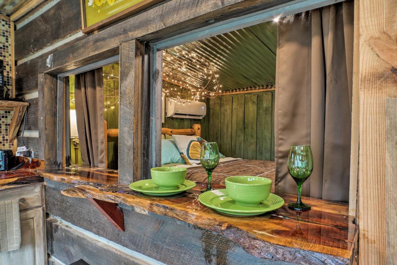 The Treehouse Cabin Creekside Home With Hot Tub! Summerville Exteriör bild