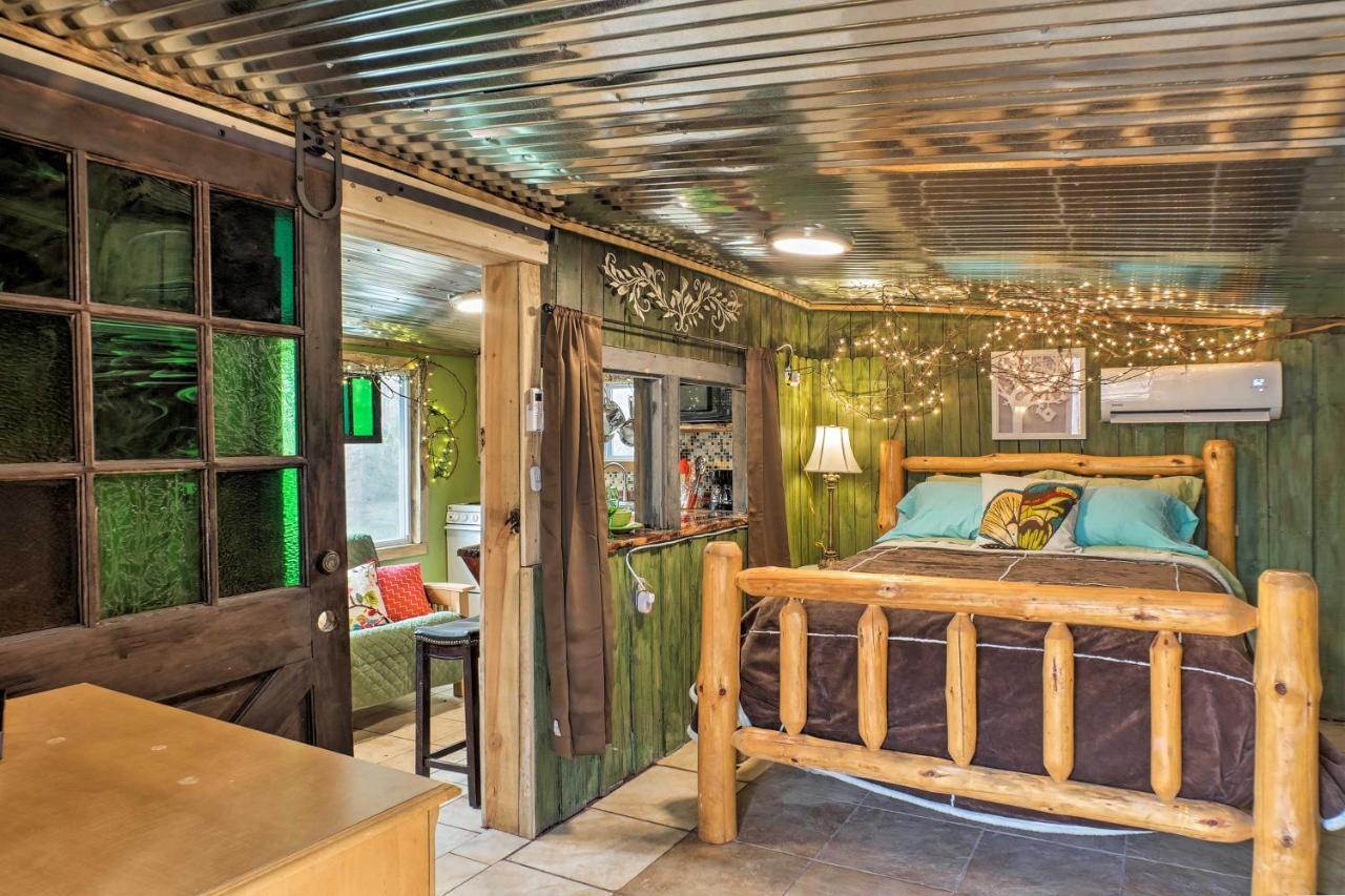 The Treehouse Cabin Creekside Home With Hot Tub! Summerville Exteriör bild