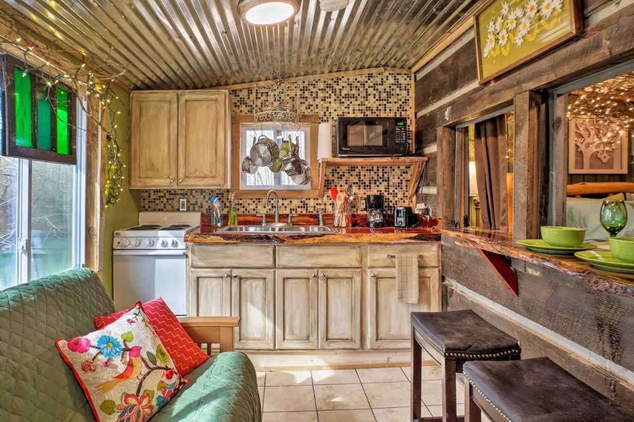 The Treehouse Cabin Creekside Home With Hot Tub! Summerville Exteriör bild