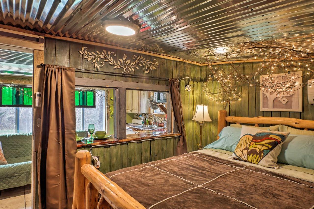 The Treehouse Cabin Creekside Home With Hot Tub! Summerville Exteriör bild