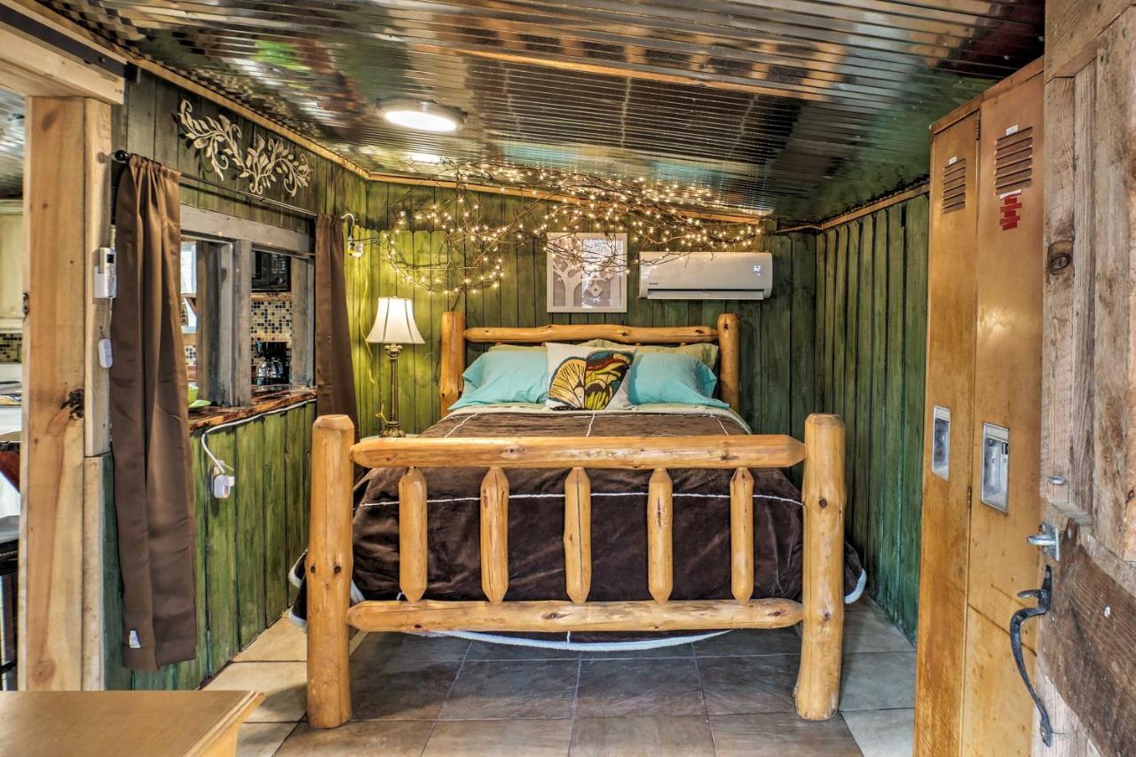 The Treehouse Cabin Creekside Home With Hot Tub! Summerville Exteriör bild